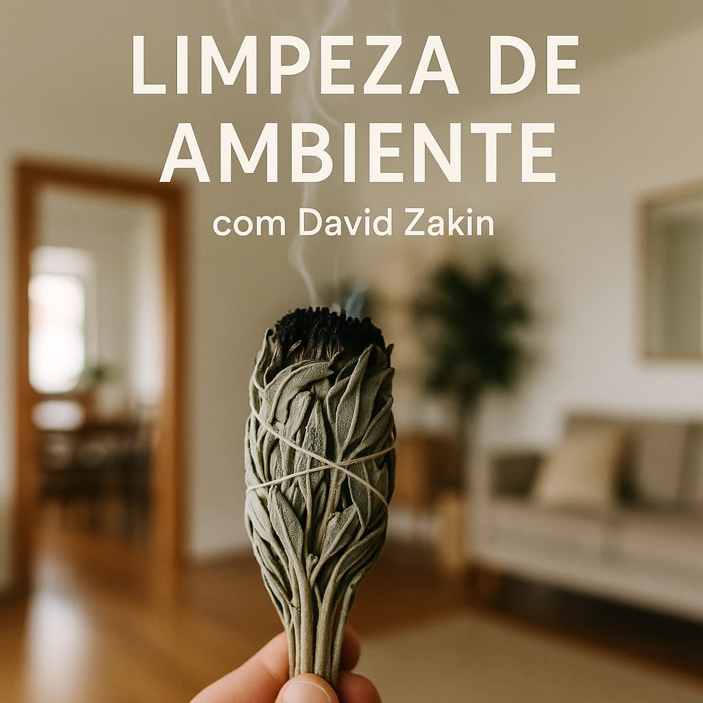 Limpeza energética de ambiente com David Zakin
