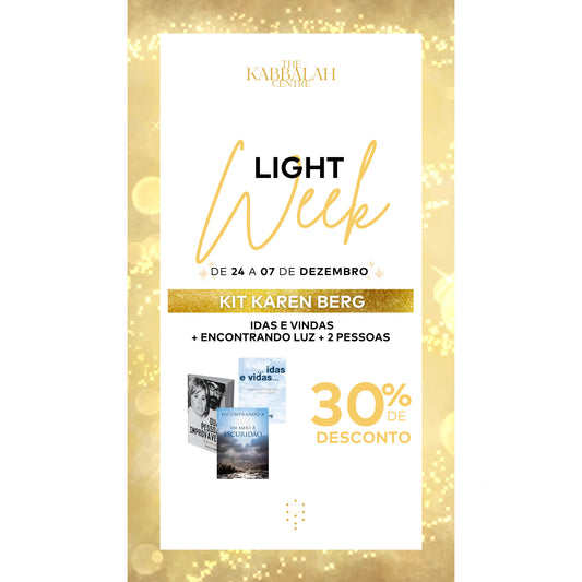 KIT KAREN:  Idas e Vindas +  Encontrando luz + Memórias de Karen Berg