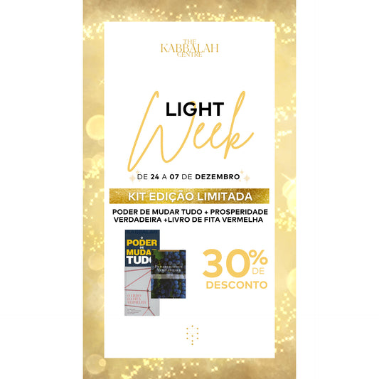 KIT EDIÇÃO LIMITADA: Poder de mudar tudo + Prosperidade Verdadeira + Livro de Fita vermelha