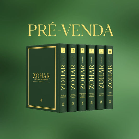 Coleção Zohar em Português – Volumes 1 a 6 (PRÉ-VENDA)