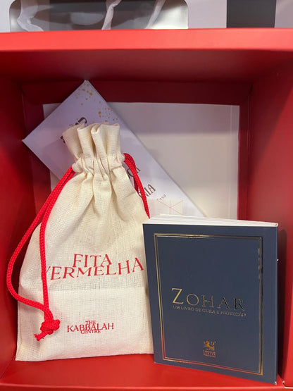 KIT BEM ESTAR: Incenso e Meditação Ketoret + Pinchas + Fita Verm. + Escalda pés