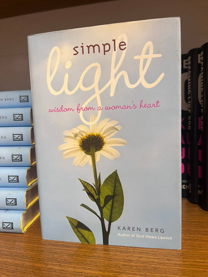 Simple Light Wisdom From a Womans Heart | Karen Berg | English