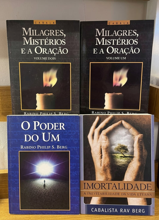 KIT VINTAGE: Imortalidade + Poder do Um + Milagres Vol. (1) e (2)